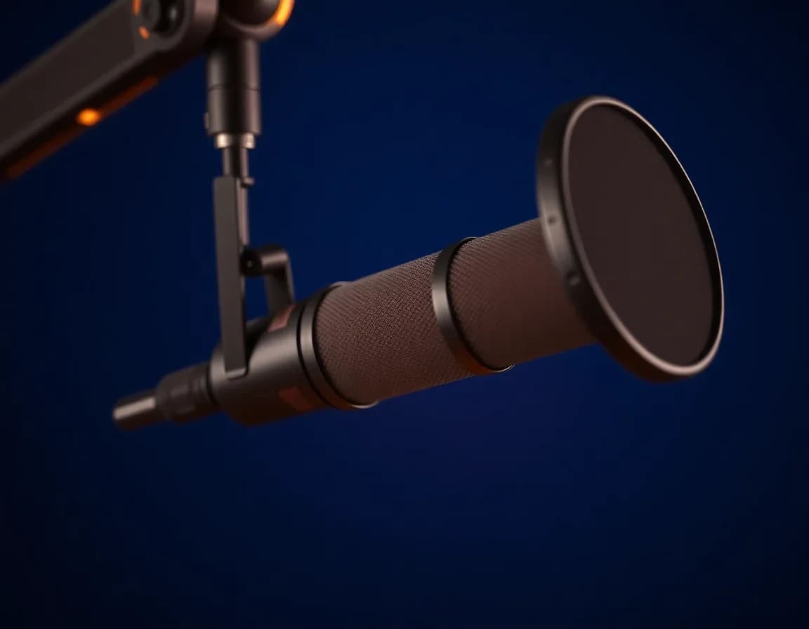 Microphone condensateur de studio