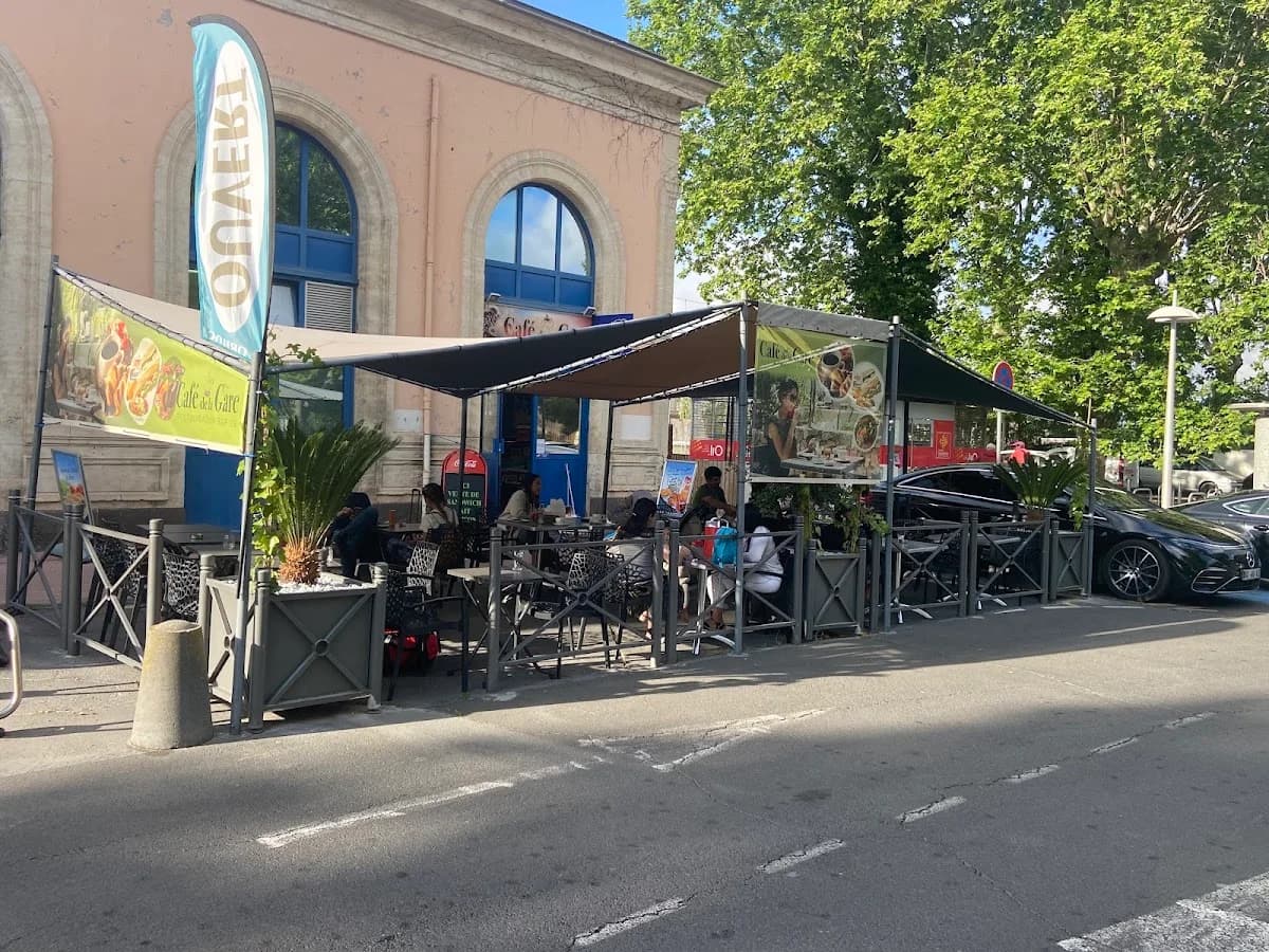 cafe de la gare — Agde — Cap d'Agde Méditerranée
