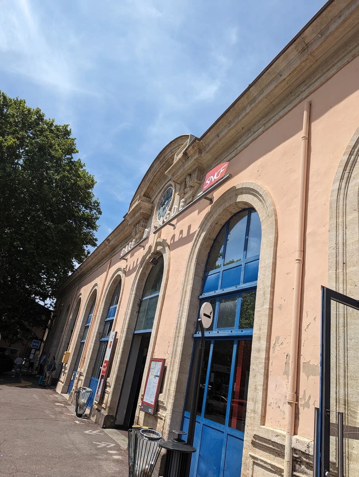cafe de la gare — Agde — Cap d'Agde Méditerranée