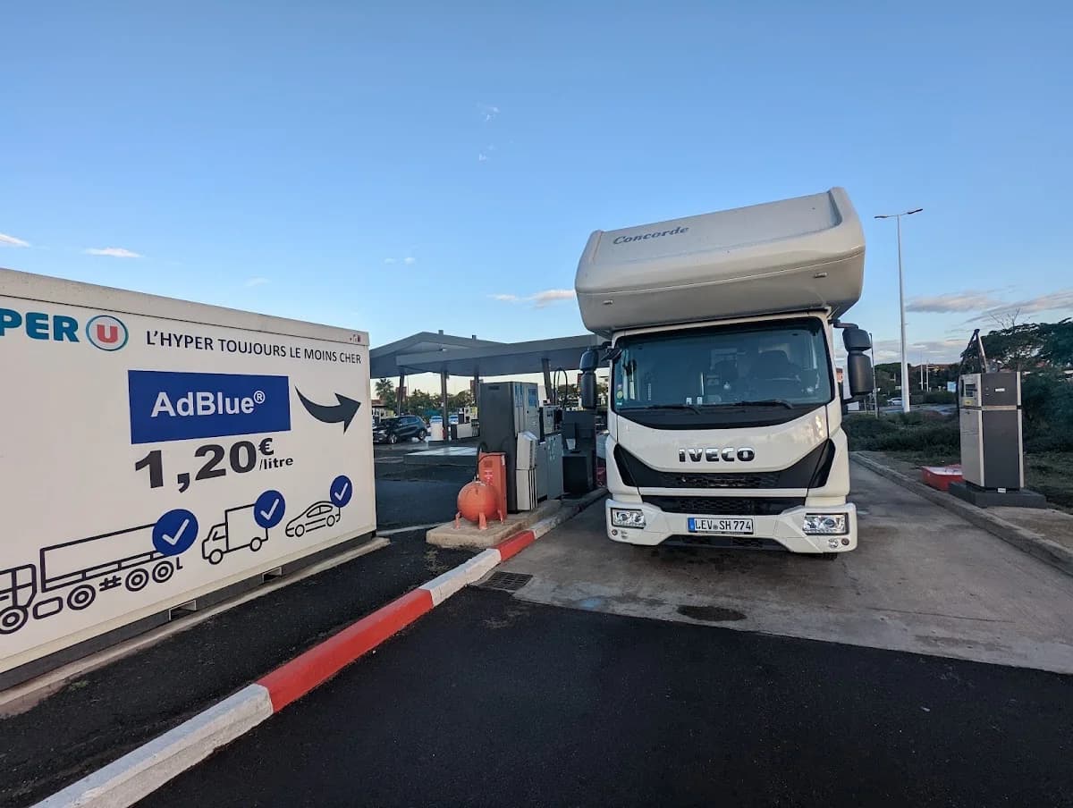 Station service-U — Agde — Cap d'Agde Méditerranée