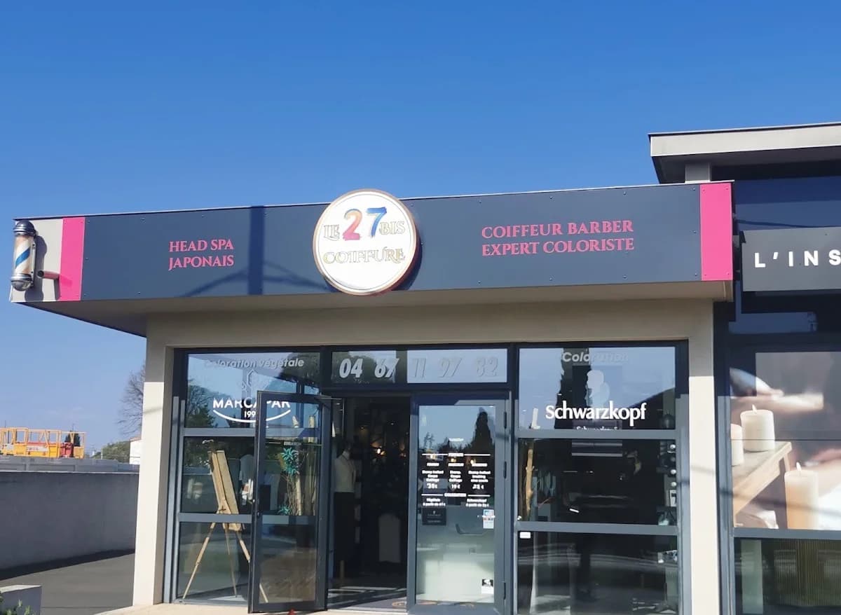 Le 27 Bis Coiffure — Agde — Cap d'Agde Méditerranée