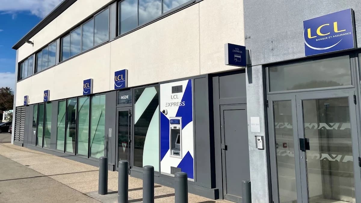 LCL Banque et assurance — Agde — Cap d'Agde Méditerranée