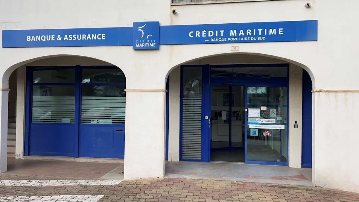 Crédit Maritime Méditerranée — Agde — Cap d'Agde Méditerranée