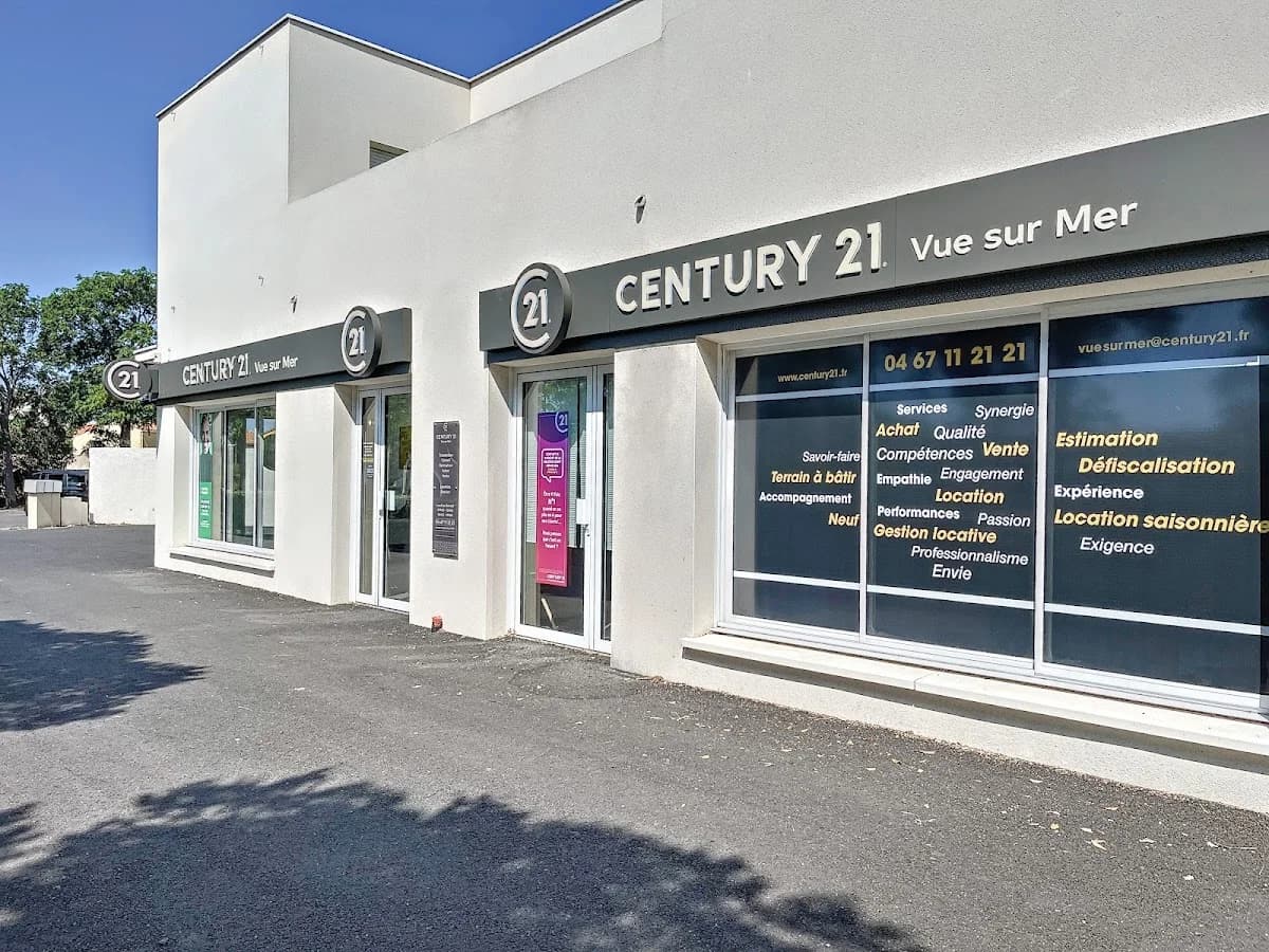 Agence CENTURY 21 Vue sur Mer — Agde — Cap d'Agde Méditerranée