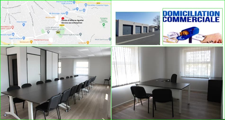Centre d'Affaires et de services Agathé à Agde — Agde — Cap d'Agde Méditerranée