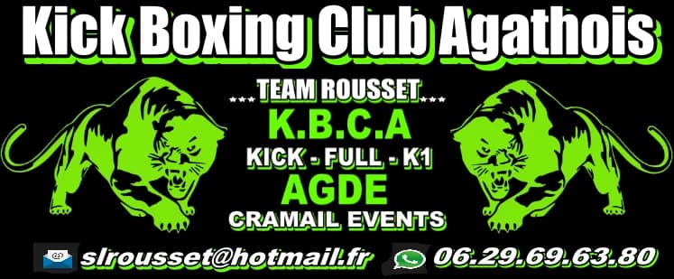 KBCA Kick Boxing Club Agathois — Agde — Cap d'Agde Méditerranée