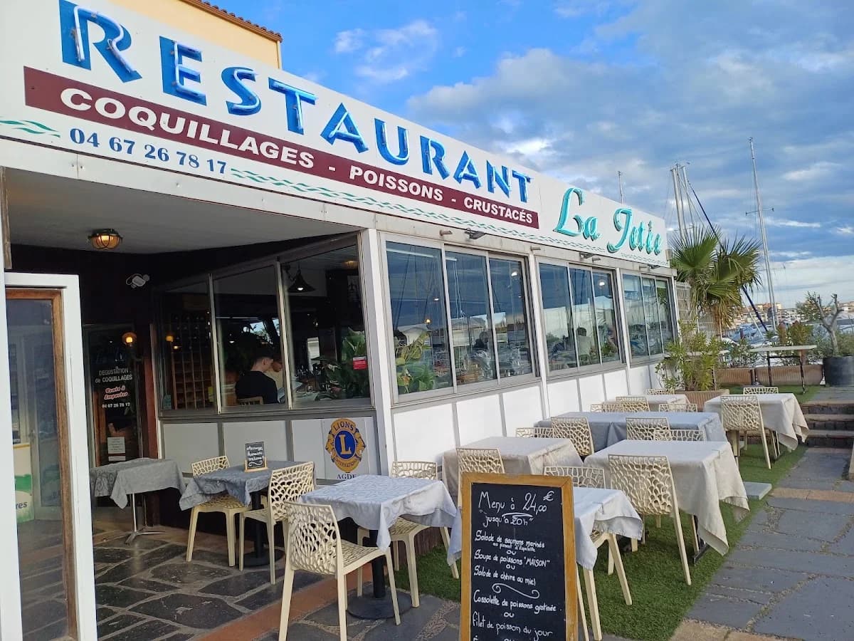 Restaurant La Jetée — Cap d'Agde (Le — Cap d'Agde Méditerranée