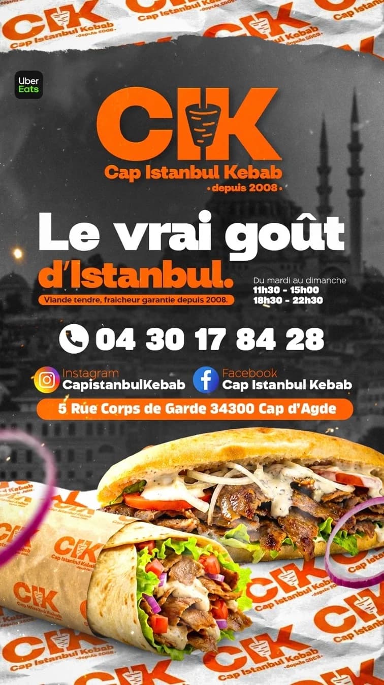 Cap Istanbul Kebab — Agde — Cap d'Agde Méditerranée