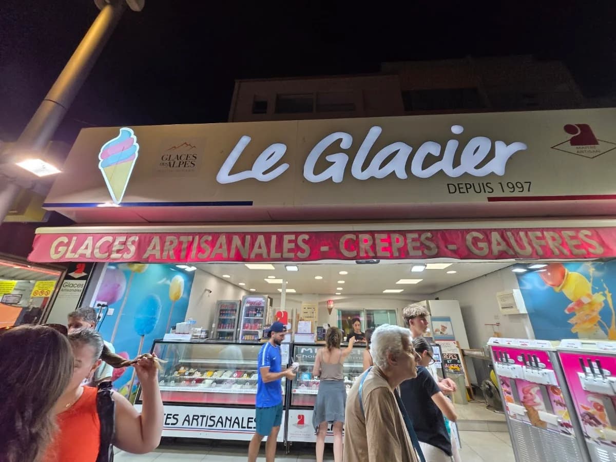 Le Glacier — Agde — Cap d'Agde Méditerranée