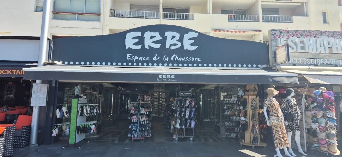 ERBE Espace De La Chaussure — Agde — Cap d'Agde Méditerranée