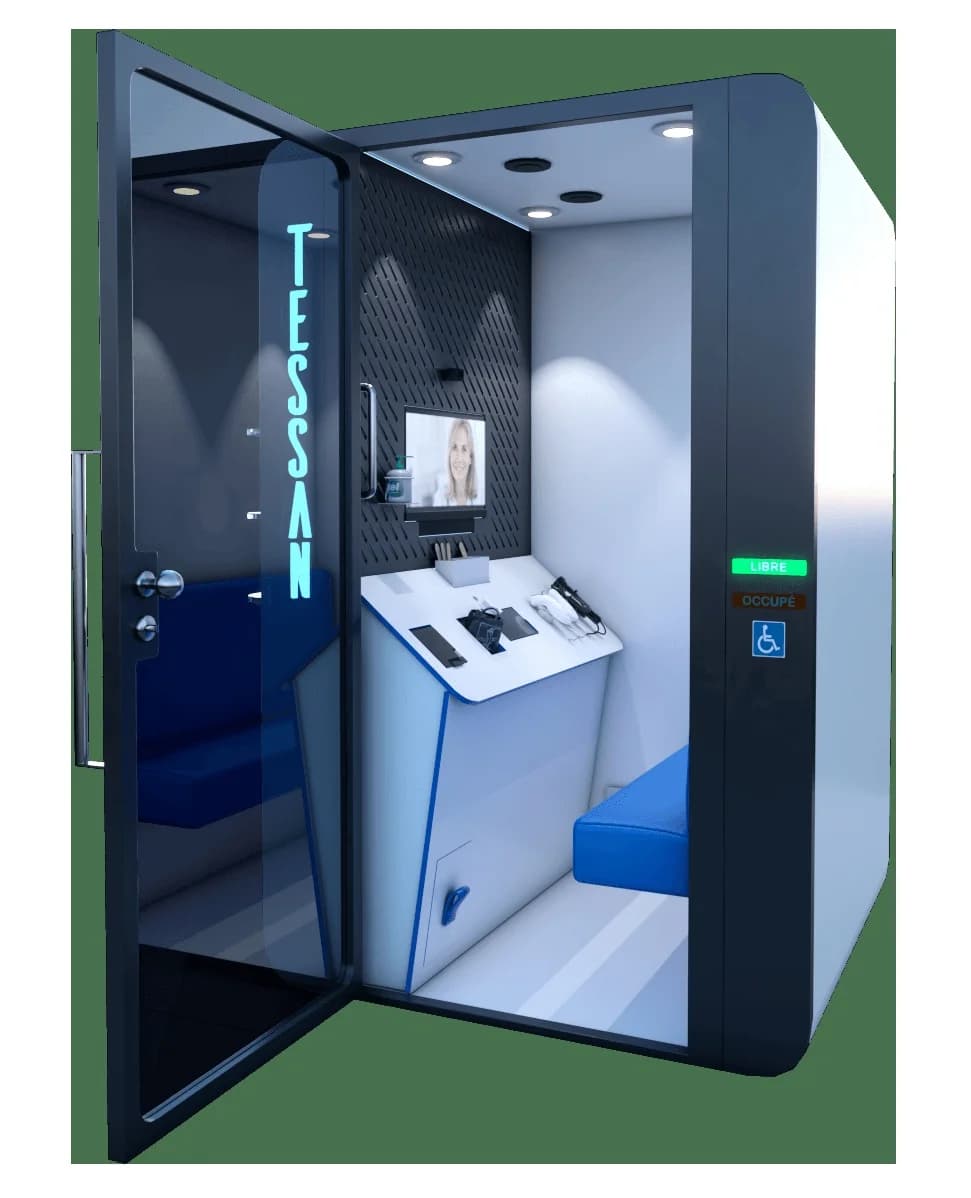 Cabine Téléconsultation Médecin Tessan — Le Cap d'Agde — Cap d'Agde Méditerranée