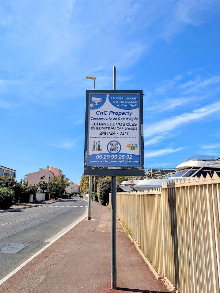 Conciergerie du Cap d'Agde (CnC Property) — Le Cap d'Agde — Cap d'Agde Méditerranée