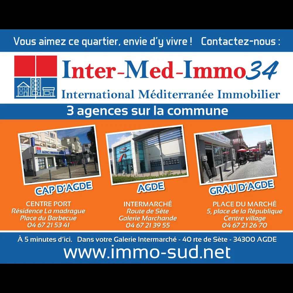 International Méditerranée Immobilier 34 — le Cap d'Agde — Cap d'Agde Méditerranée