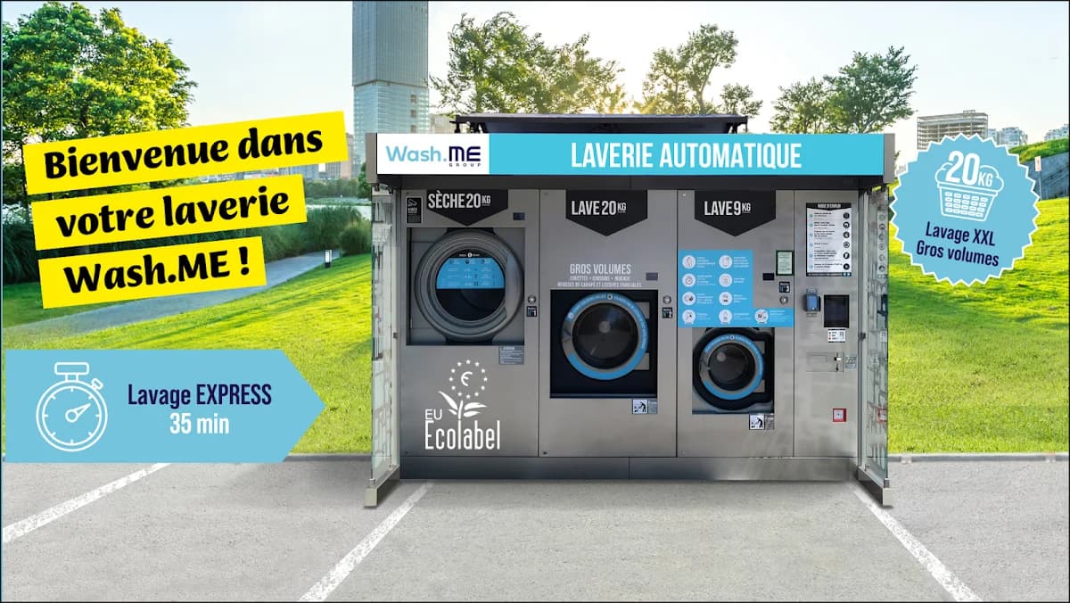 Laverie Revolution Laundry — Agde — Cap d'Agde Méditerranée