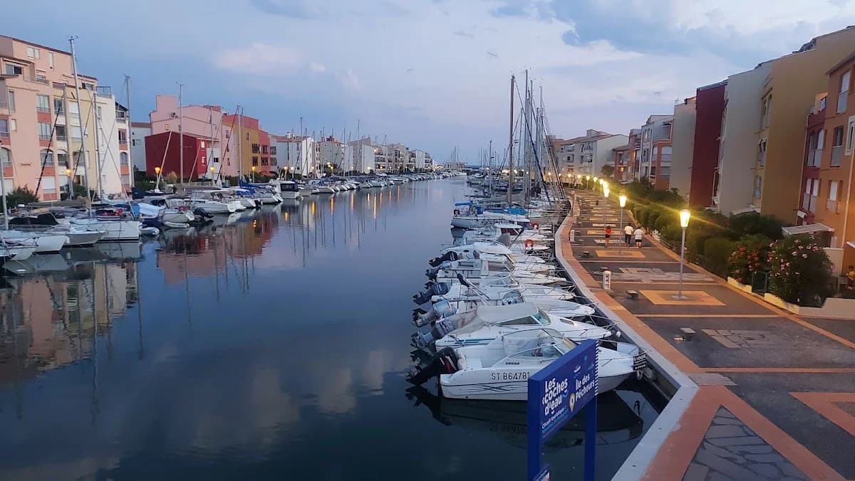 Pont de l'île des pêcheurs — Agde — Cap d'Agde Méditerranée