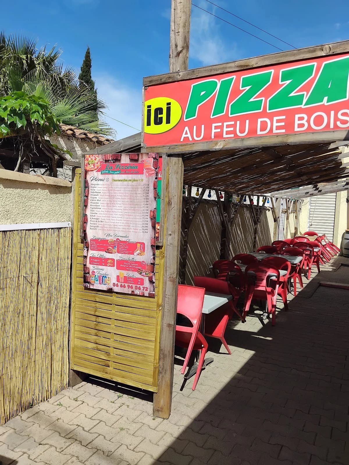 La pizzeria au feu de bois — Agde — Cap d'Agde Méditerranée