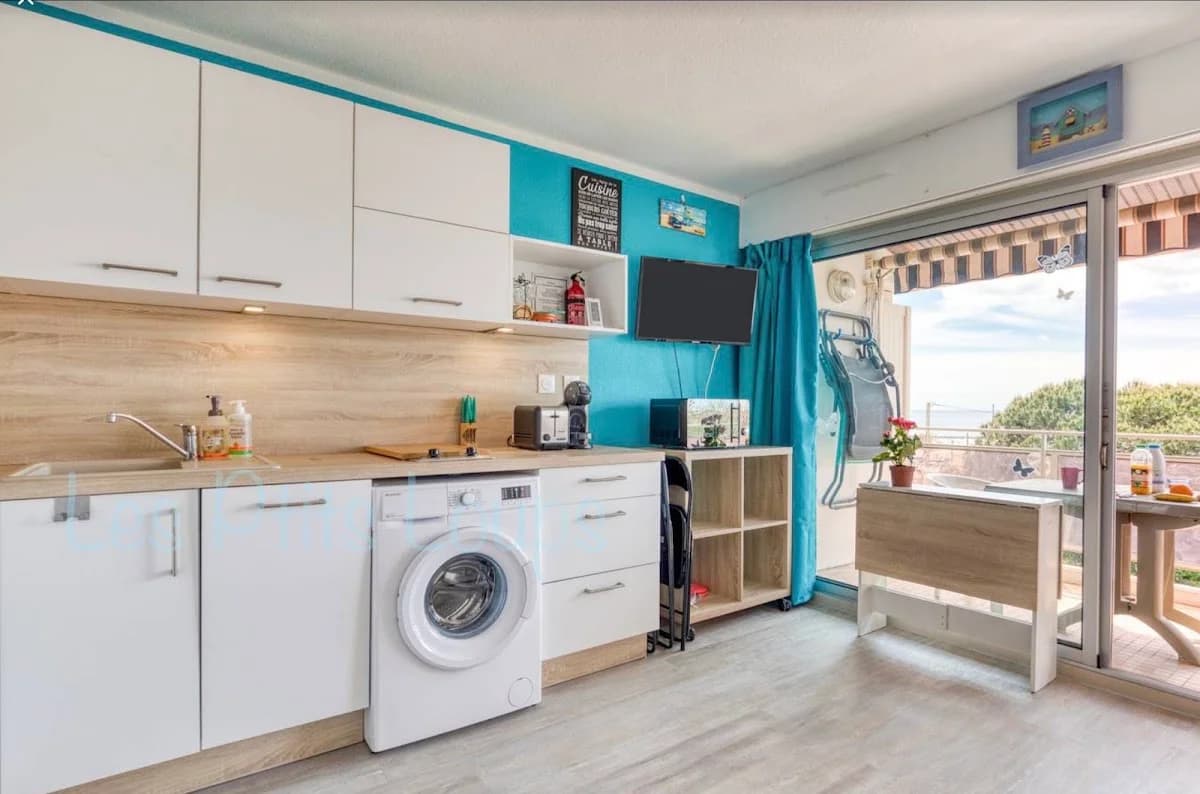 Les Ptits Loups GRAU D'AGDE location de vacances 3 étoiles, vue Mer, 100 m plage, clim, Garage (3 Nuitées Min) — Agde — Cap d