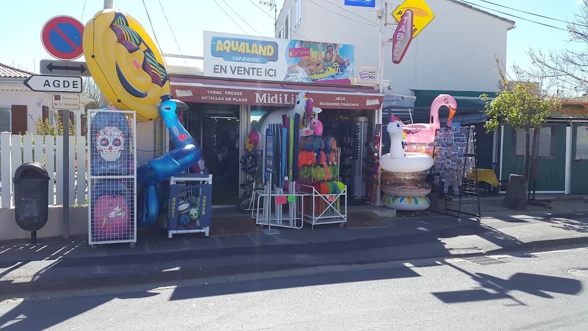 Le Saint Vincent Tabac Presse Loto PMU Bazar — Agde — Cap d'Agde Méditerranée