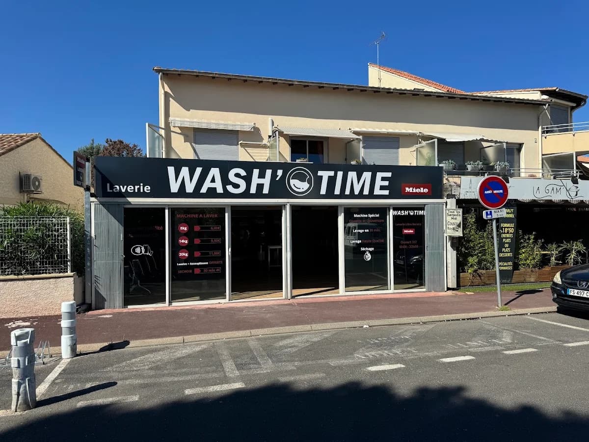 Laverie Wash’time Miele — Agde — Cap d'Agde Méditerranée