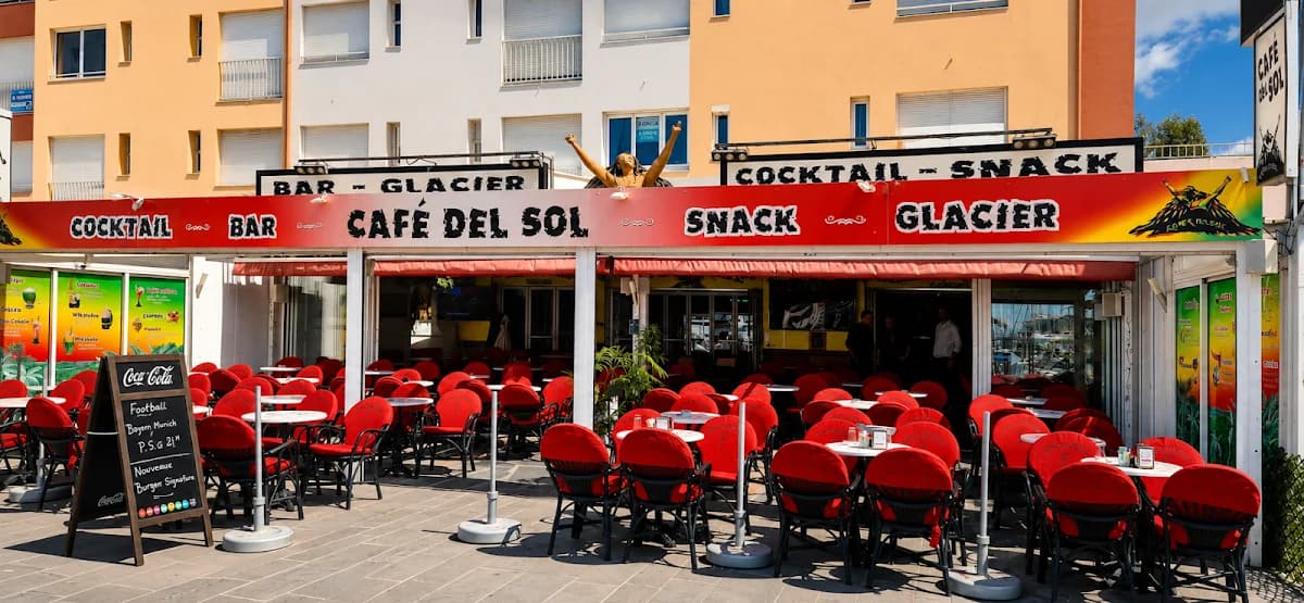 Cafe Del Sol — Agde — Cap d'Agde Méditerranée
