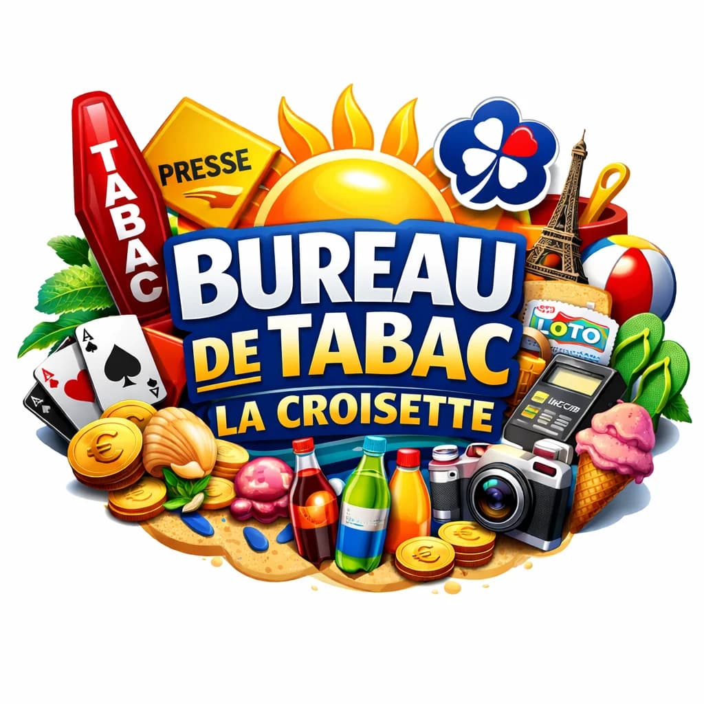 TABAC LA CROISETTE PRESSE, FDJ, MONÉTIQUE, SOUVENIR, PLAGE,BOISSONS — Cap d'agde — Cap d'Agde Méditerranée