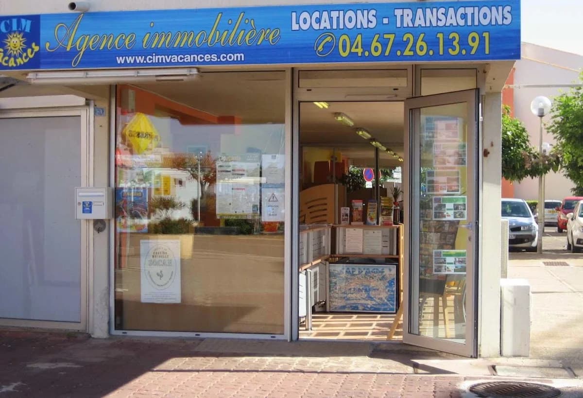 Cim Vacances - Agence immobilière — Cap d agde — Cap d'Agde Méditerranée