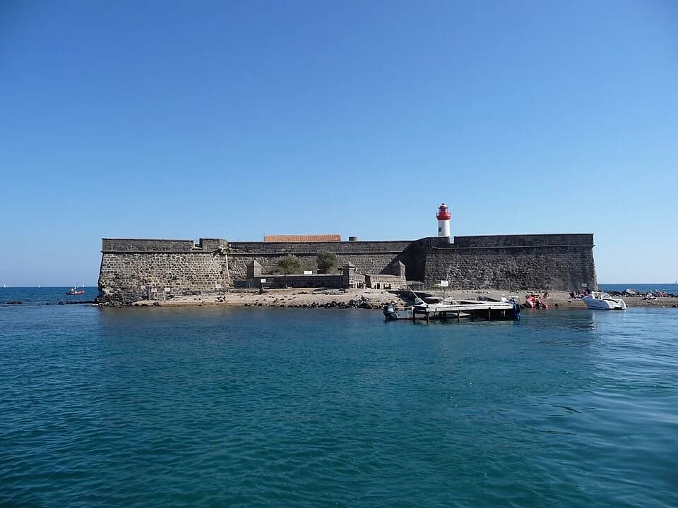 Embrasement du Fort Brescou