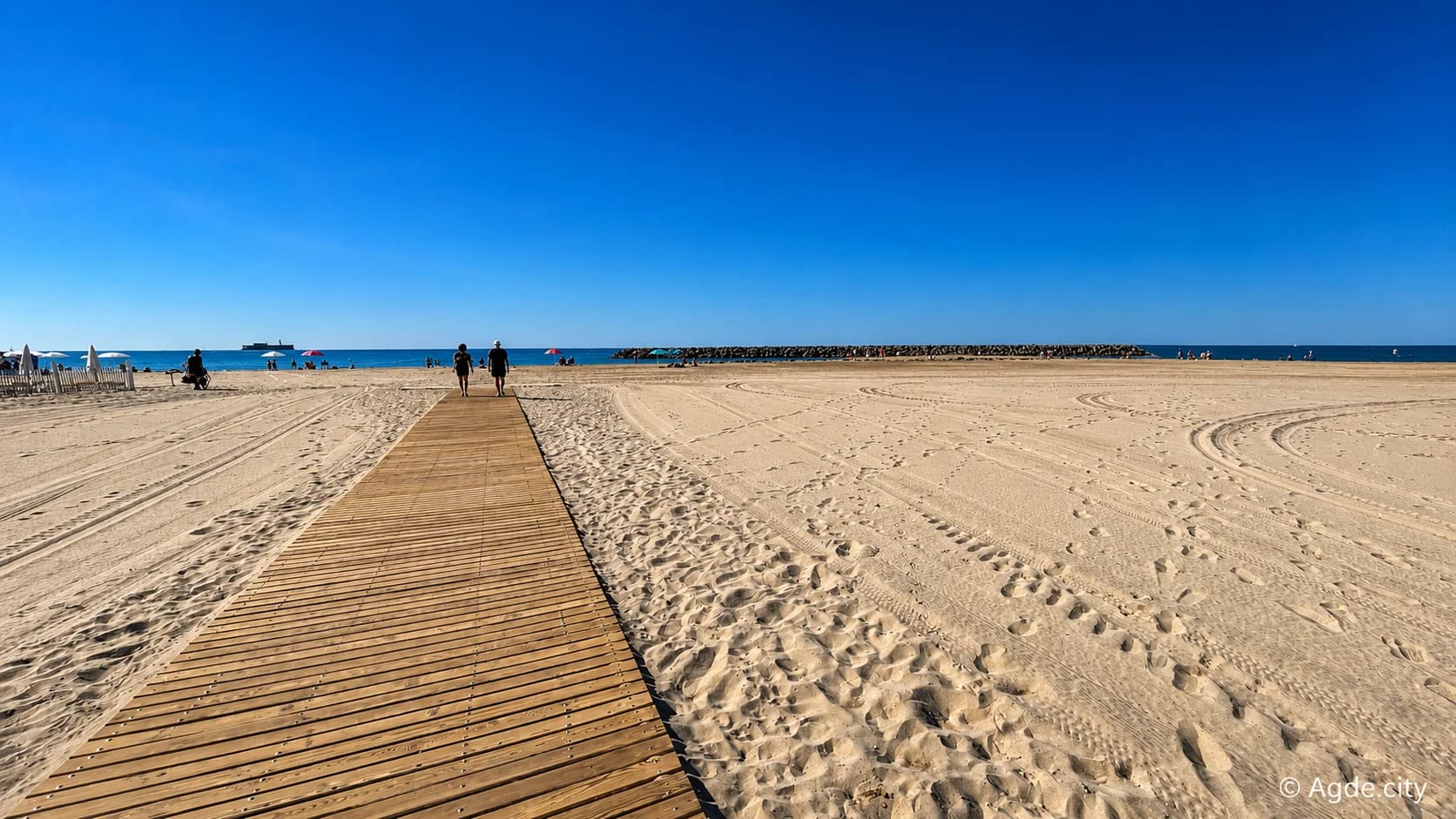 Plage Richelieu, Cap d'Agde, Méditerranée