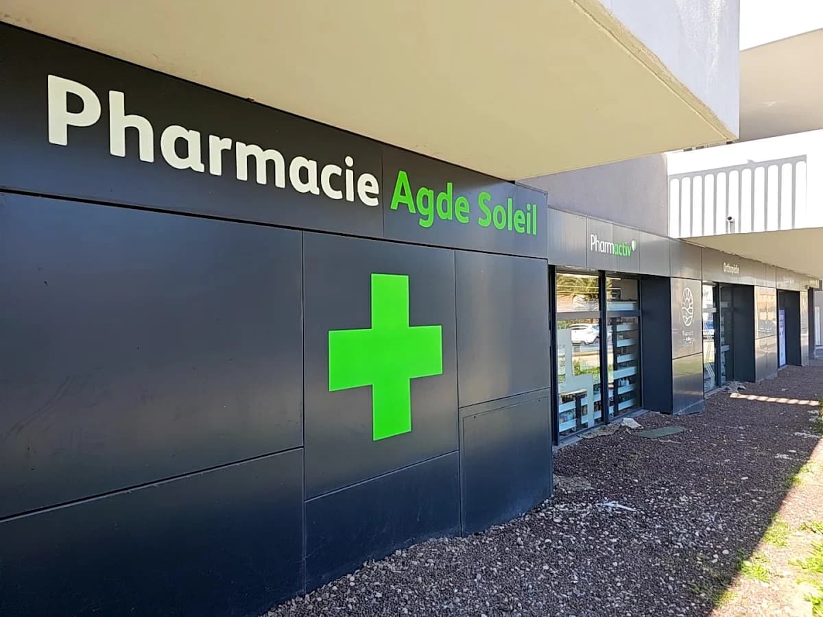 PHARMACIE AGDE SOLEIL — Agde — Cap d'Agde Méditerranée