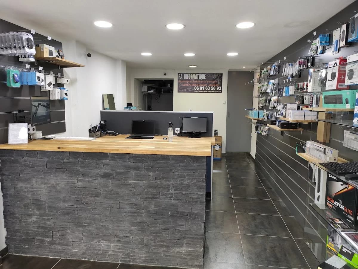 F.A informatique — Agde — Cap d'Agde Méditerranée