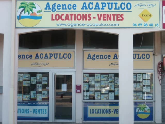 Agence Acapulco Locations Ventes — Agde — Cap d'Agde Méditerranée