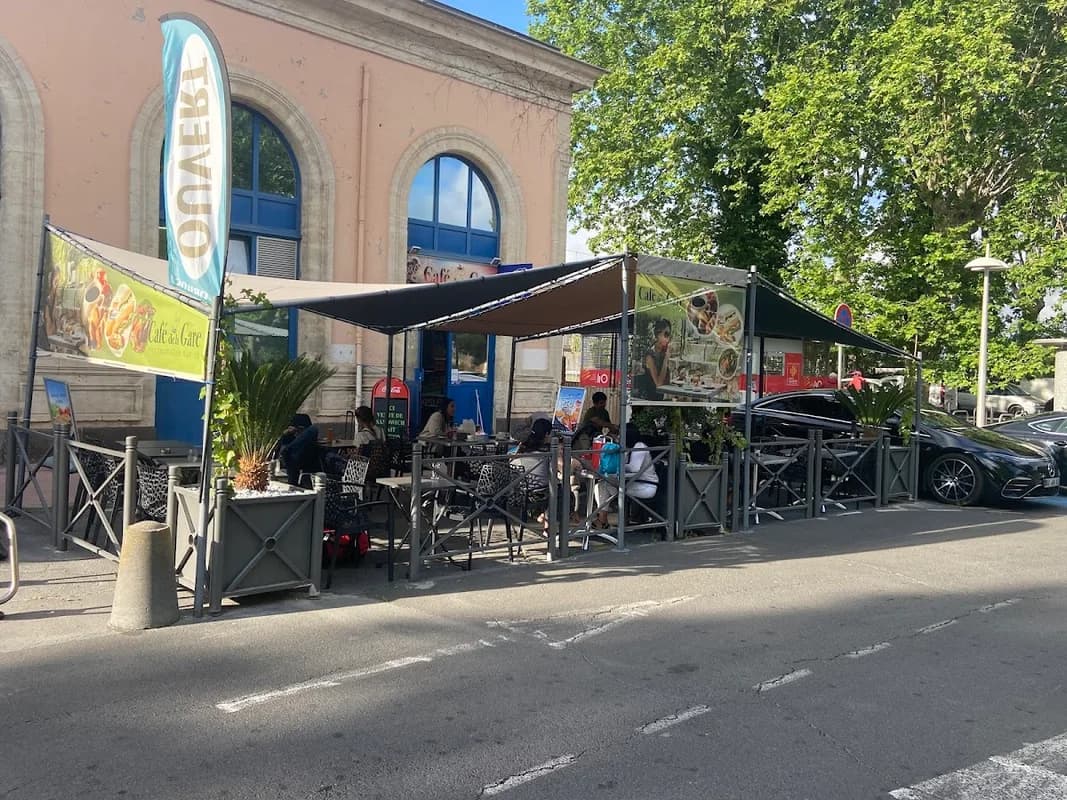cafe de la gare — Agde — Cap d'Agde Méditerranée