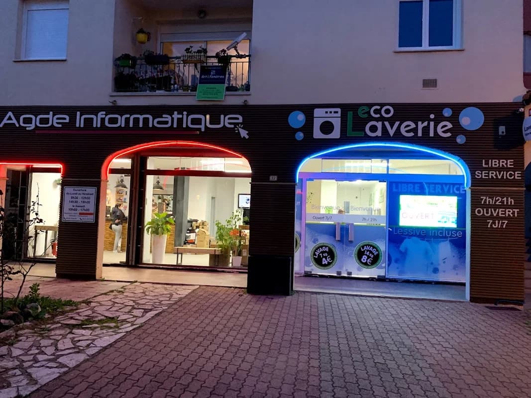 Éco laverie Agde — Agde — Cap d'Agde Méditerranée