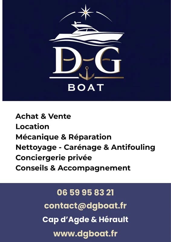 DG BOAT — Agde — Cap d'Agde Méditerranée