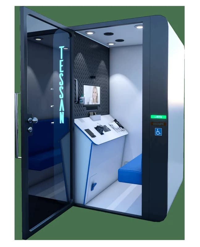 Cabine Téléconsultation Médecin Tessan — Le Cap d'Agde — Cap d'Agde Méditerranée