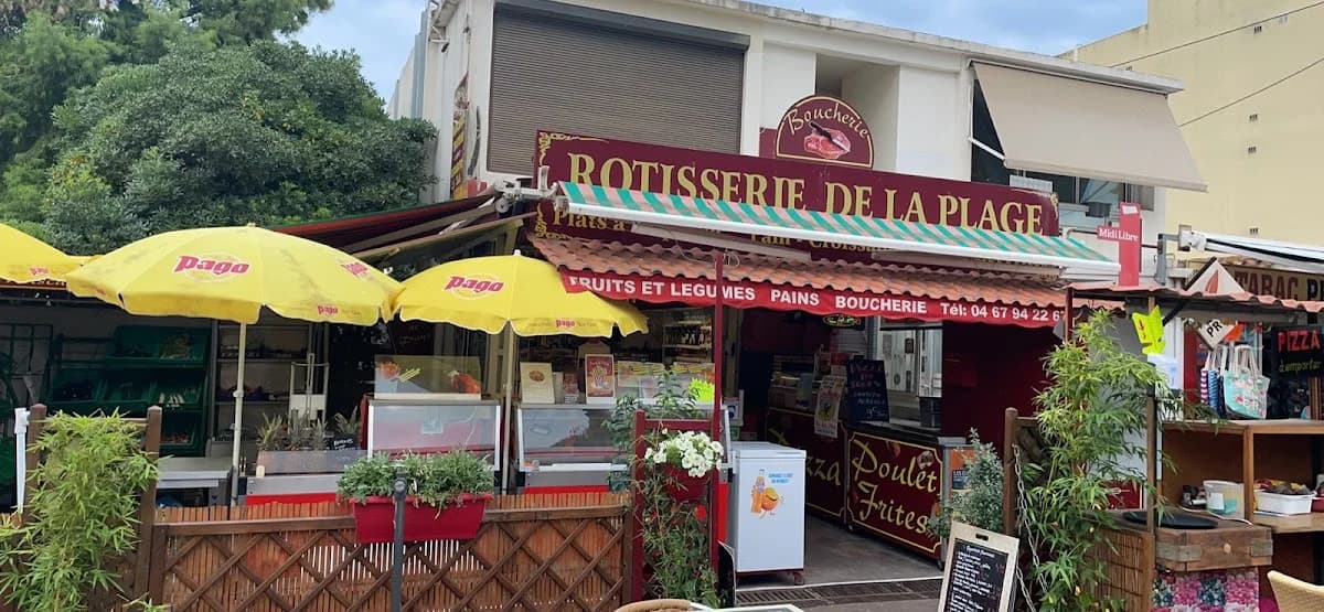 Rotisserie de la plage, la Tamarissière — Agde — Cap d'Agde Méditerranée