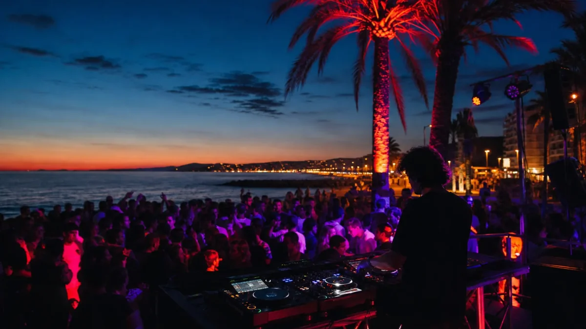DJ Kelmann au Mail de Rochelongue (5 août)