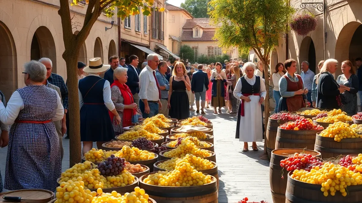 Fête du Vin Nouveau et du Costume Traditionnel