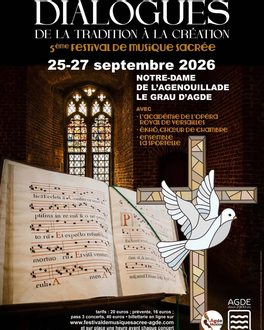 Festival de Musique Sacrée — Notre-Dame de l'Agenouillade, Grau d'Agde