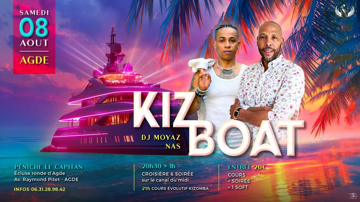 Kizomba sur le Canal du Midi — Agde, Cap d'Agde, Agde