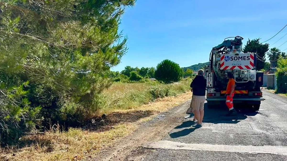Agde - Un incendie évité de justesse, nouvel appel à la vigilance face au risque élevé de feux #agde