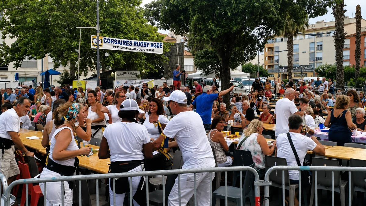 Cap d'Agde - Les Corsaires Rugby Agathois remettent le couvert avec la traditionnelle « Paella des Corsaires » #capdagde