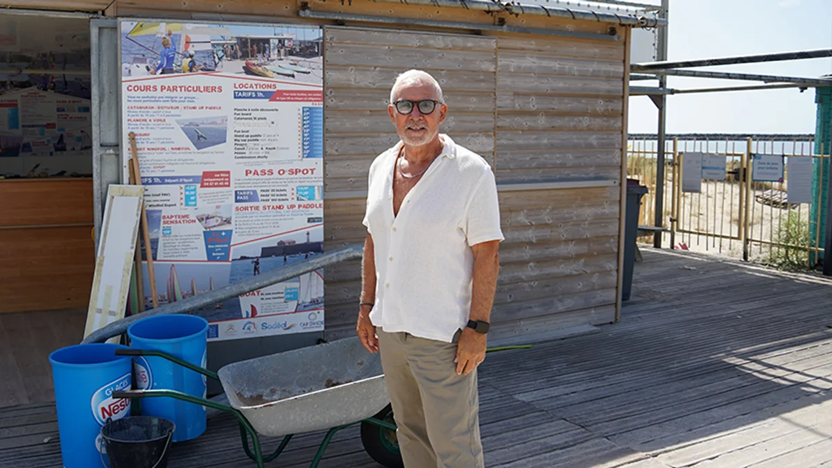 Agde - Marc Di Martino fait le point au centre nautique avant l'ouverture de la saison estivale #agde
