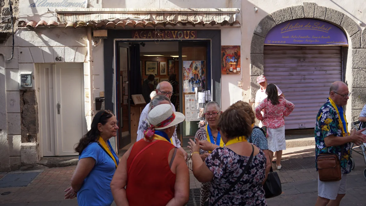 Agde - La rue de l'Amour s'anime avec les journées portes ouvertes d'AgathéVous #agde
