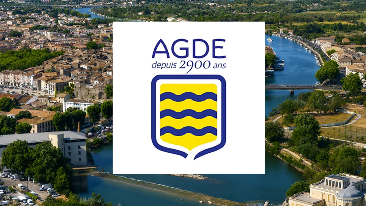 Agde - La Ville dévoile son nouveau logo et renoue avec son blason historique #agde