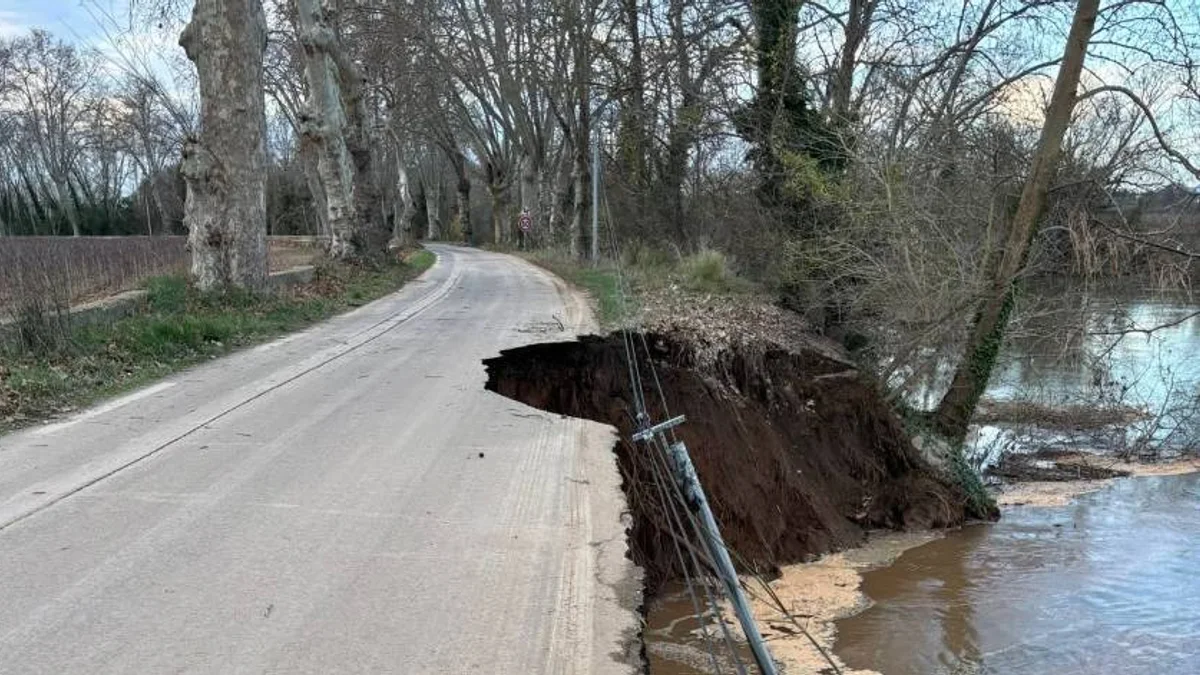 Bessan - La RD 28 rouvre à la circulation le 3 juillet après les dégâts des intempéries #bessan