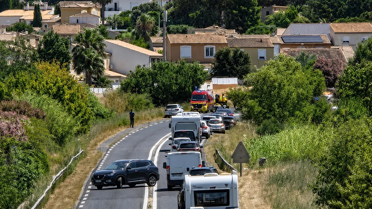 Agde - Accident de la route sur la RD612A : deux blessés pris en charge #agde