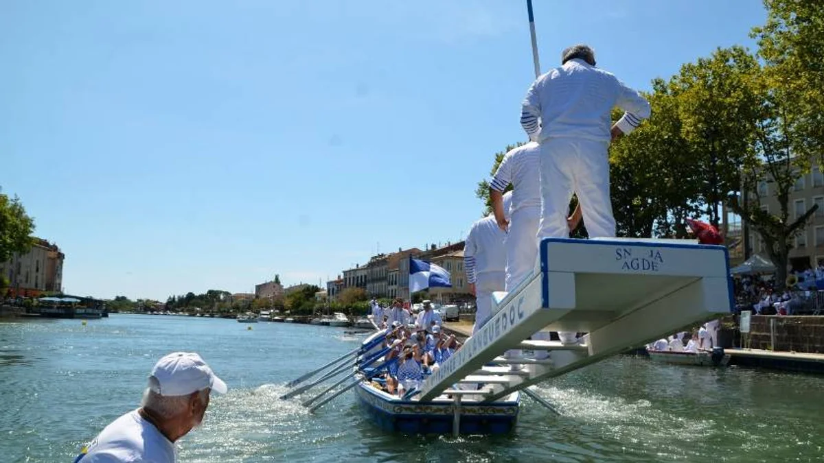 Grau d'Agde - 24 juillet : Trophée du Ferrero, temps fort des joutes au Grau d'Agde #graudagde