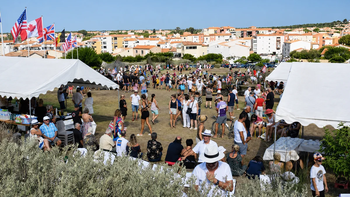 Cap d'Agde - La Ville d'Agde perpétue chaque année le souvenir du Débarquement de Provence le 15 août #capdagde