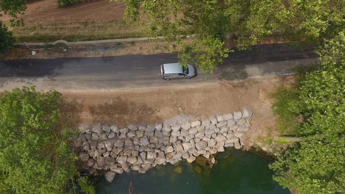 Bessan - Après six mois d'attente, l'axe routier entre Bessan et Marseillan remis en état #bessan